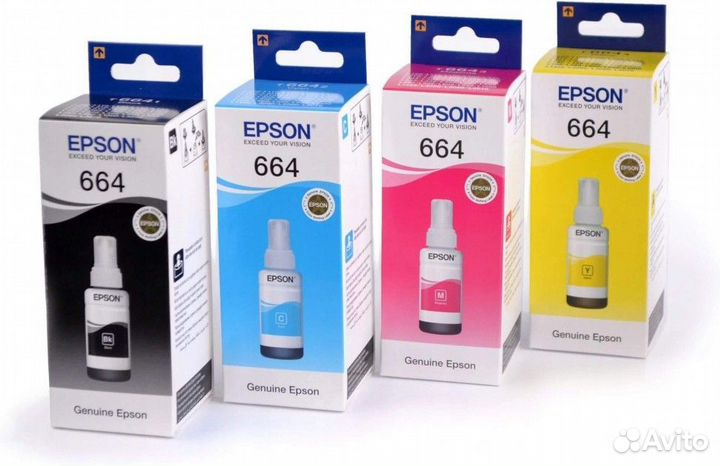 Чернила epson 103 - 664