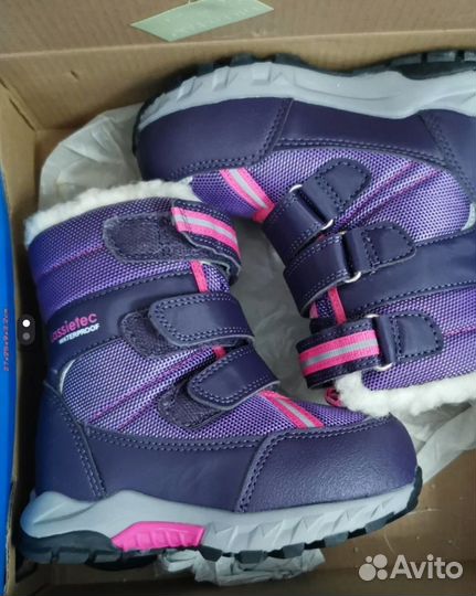 Зимние термо ботинки для девочки Lassie Tec