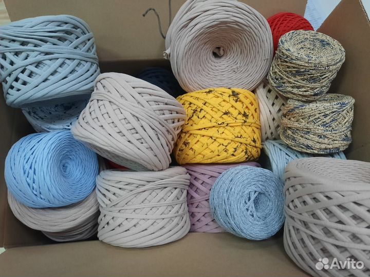 Трикотажная пряжа для вязания на вес