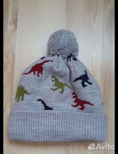 Шапка осенняя для мальчика, р. 50-52