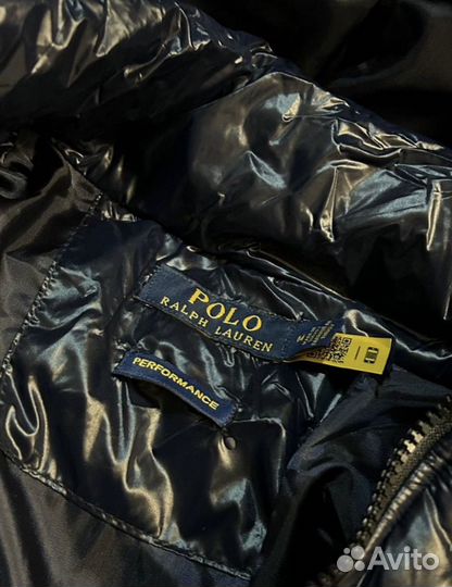 Пуховик Polo Ralph Lauren glossen down jacket