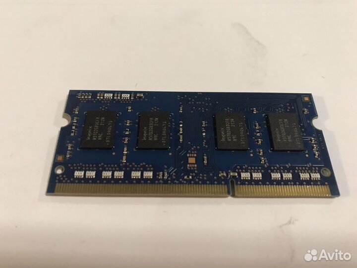 Оперативная память ddr3 2 gb PC3-10600S SO-dimm