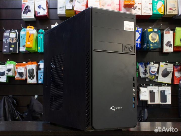 Системный блок aquarius Pentium Gold (новое) реали