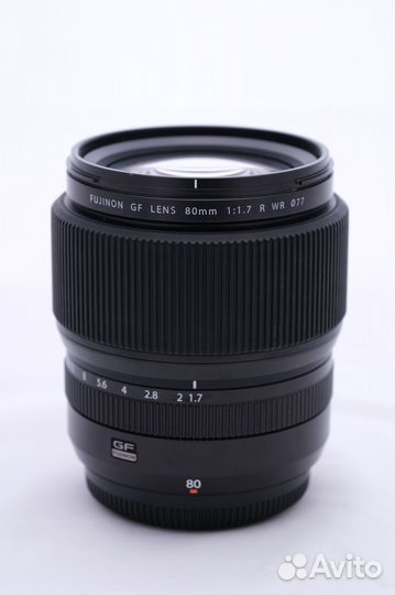 Fujifilm GF 80mm f/1.7 R WR