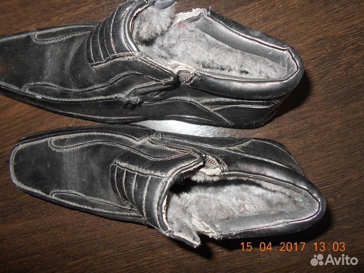 Новые ботинки