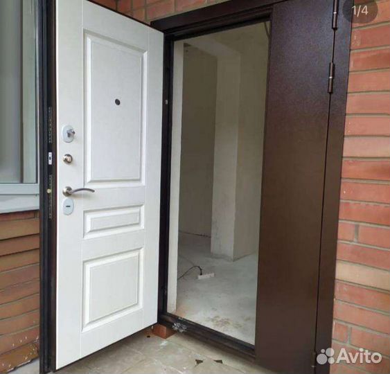 Дверь входная Двустворчатая в дом