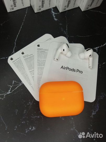 Airpods Pro premium с шумоподавлением