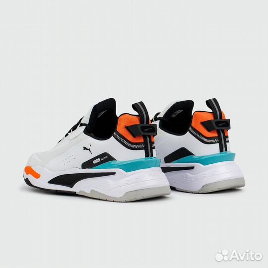 Puma RS-fast unmarked White Orange