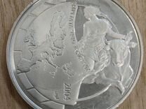 Монета 10 евро Бельгия, серебро