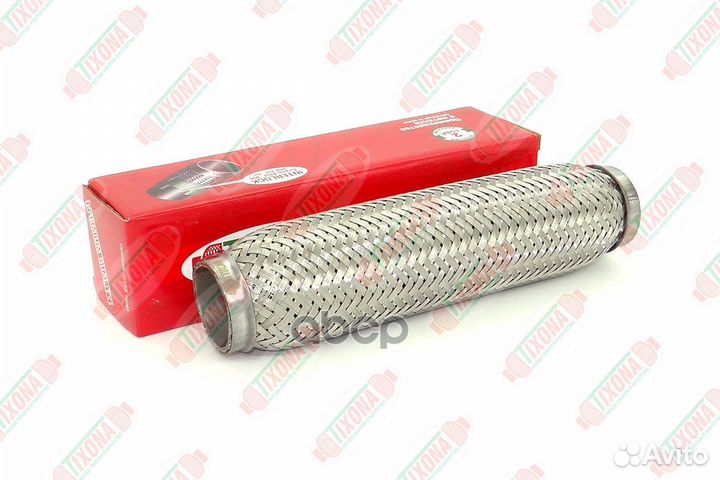 Гофра 40/250 (aisi 304 with inner braid) 40250