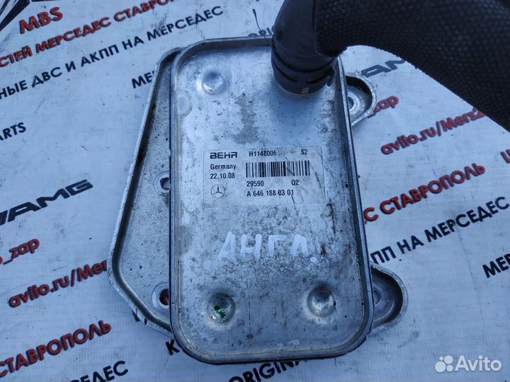 Теплообменник w204 Om646 Mercedes