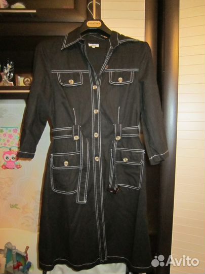 Платье из денима