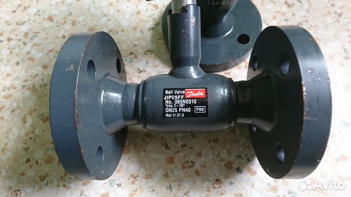 Краны шаровые Danfoss JIP-FF с рукояткой ду 40 ф/ф