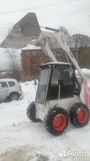 Услуги мини погрузчика bobcat, уборка снега