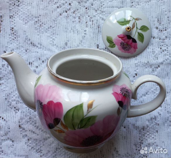 Чайник заварочный фарфоровый СССР