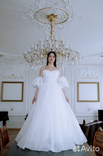 Свадебное платье пышное