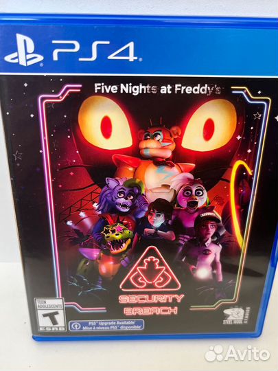 Игры для приставок ps4 fnaf security Breach