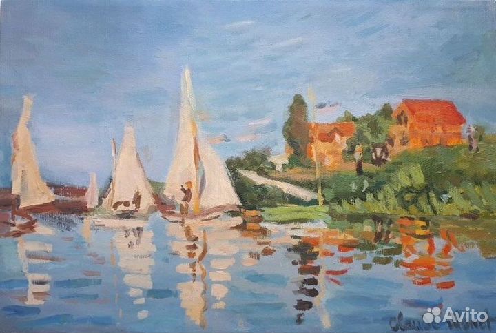 Копии картин на заказ. Масляная живопись