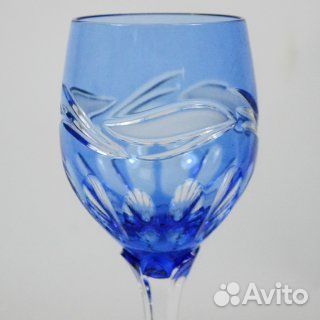 Большой бокал хрусталь кобальт Nachtmann