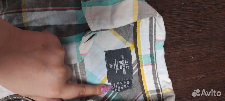 Рубашка с коротким рукавом детская