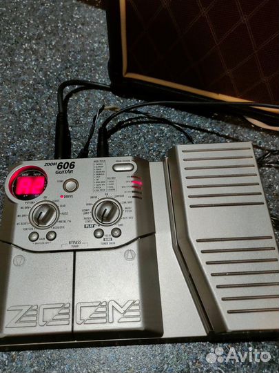 Гитарный процессор zoom 606 guitar
