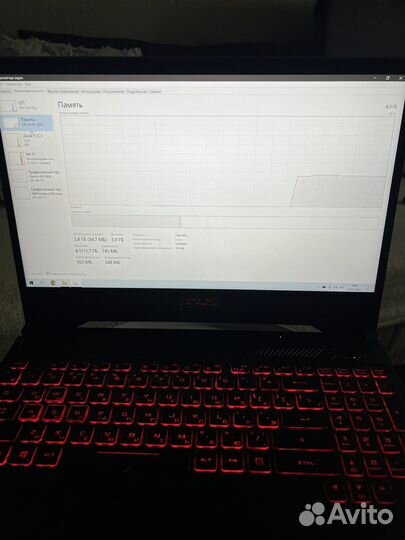 Игровой ноутбук asus tuf gaming