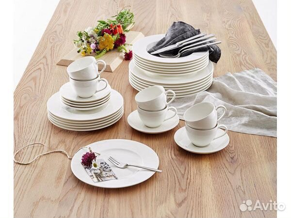 Сервиз Basic White Villeroy boch 30 пред