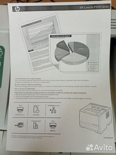 Принтер лазерный HP laserjet P2055DN