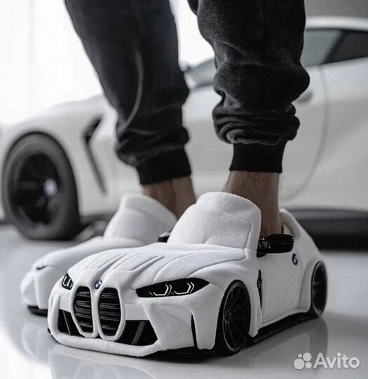 Домашние тапочки BMW