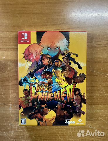 Switch Bare Knuckle 4 / Streets of Rage 4 (новый)