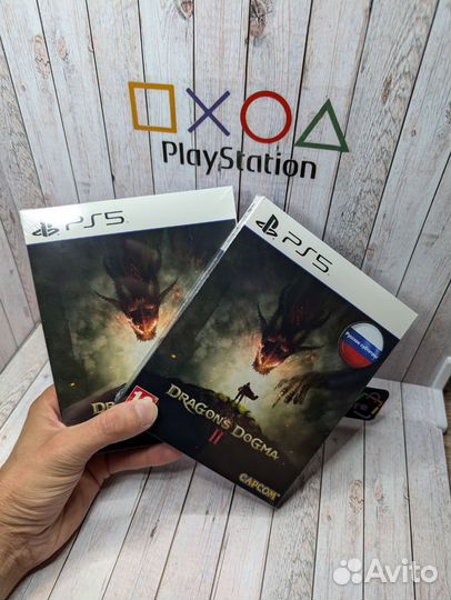 Dragons dogma 2 steelbook ps5 диск