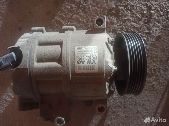 Компрессор кондиционера volkswagen passat b6