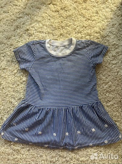 Платье для девочки пакетом одежда 80-86