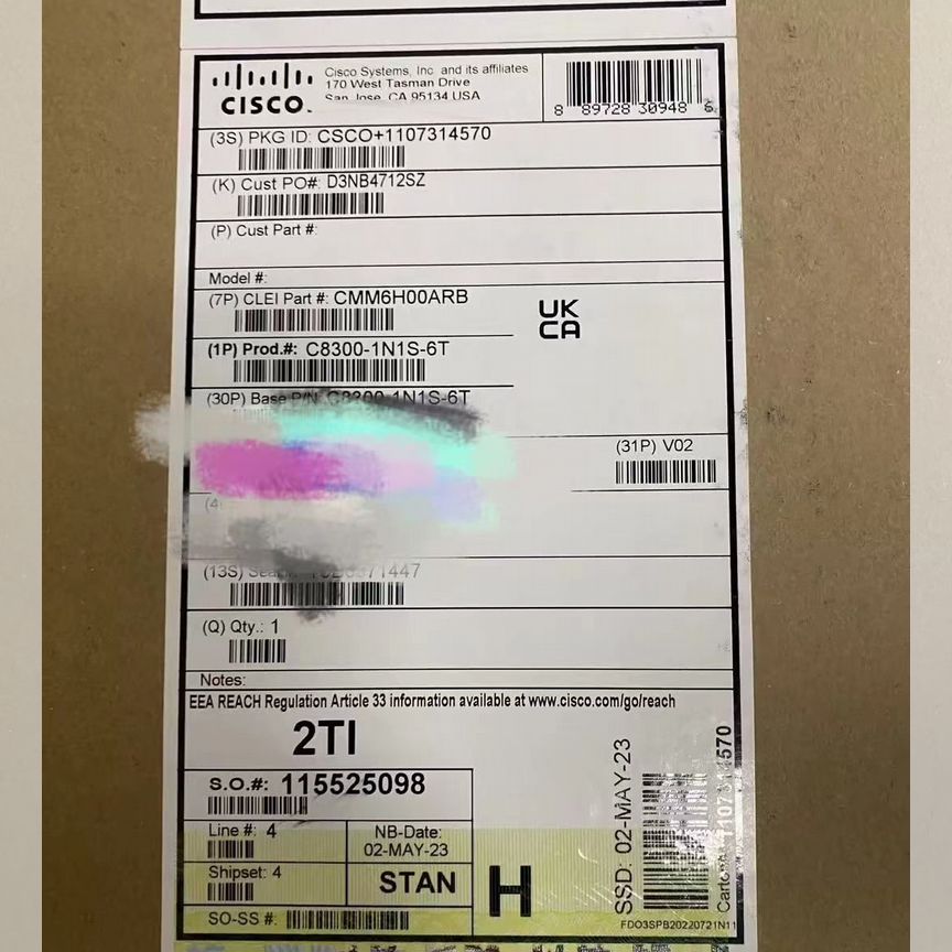 [C8300-1N1S-6T] Маршрутизатор Cisco C8300-1n1s-6t