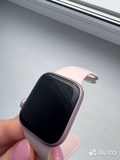 Часы apple watch 9 41 mm pink