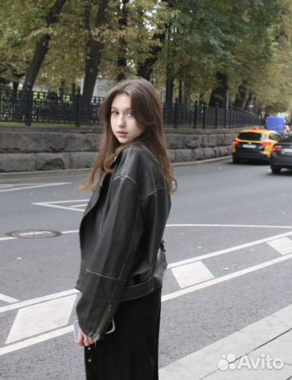 Кожаная куртка косуха