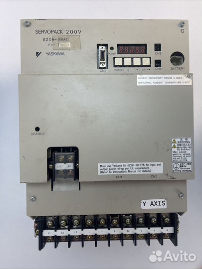 Сервопривод Yaskawa sgdh-60AE