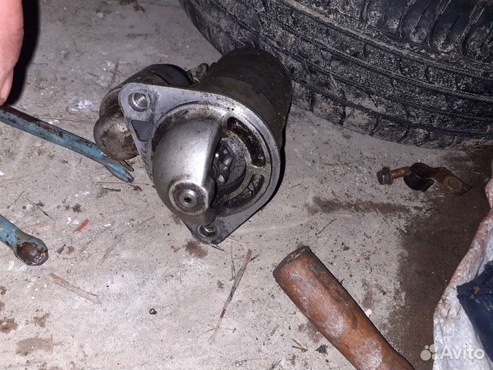 Втягивающее реле стартера на matiz