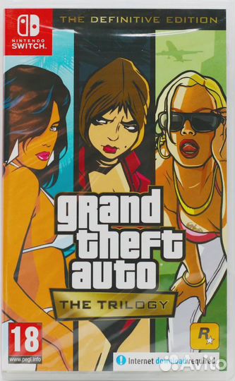 Игра Grand Theft Auto The Trilogy The Definitive E