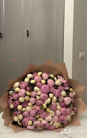 Букет пионов