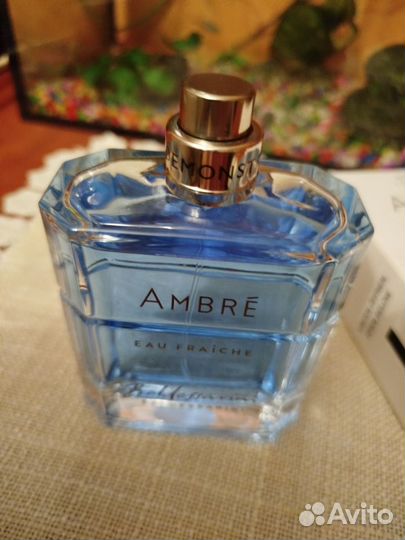 Ambré Eau Fraîche Baldessarini оригинал