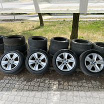 Колеса в сборе Бмв 225/55 r17 летние 5 120