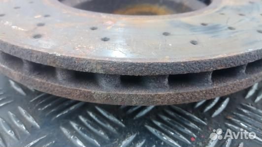 Диск тормозной передний mercedes benz E-class W212 (HNK36N601)