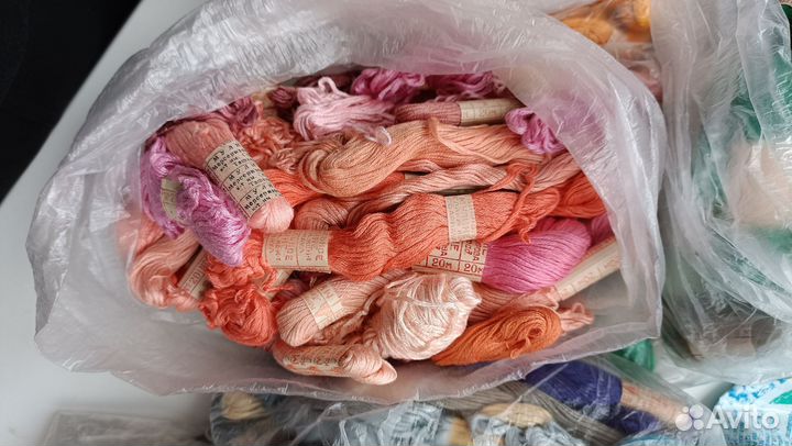 Нитки мулине СССР