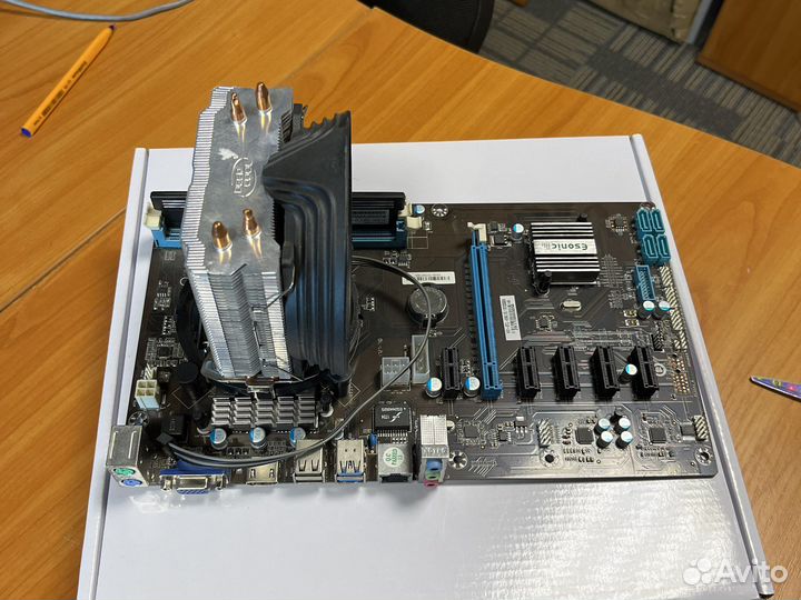 Материнская плата LGA 1150 + Процессор + Ram 4gb
