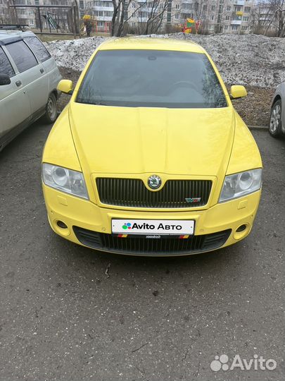 Skoda Octavia RS 2.0 МТ, 2007, 187 000 км