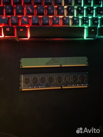 Оперативная память ddr3 4 gb (2 штуки)