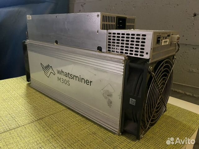 Asic Whatsminer M30s 90-95th объявление продам