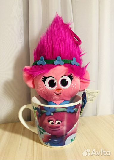 Кружка с игрушкой Розочка. магнит