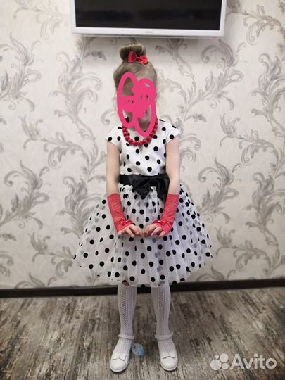 Платье на девочку 122